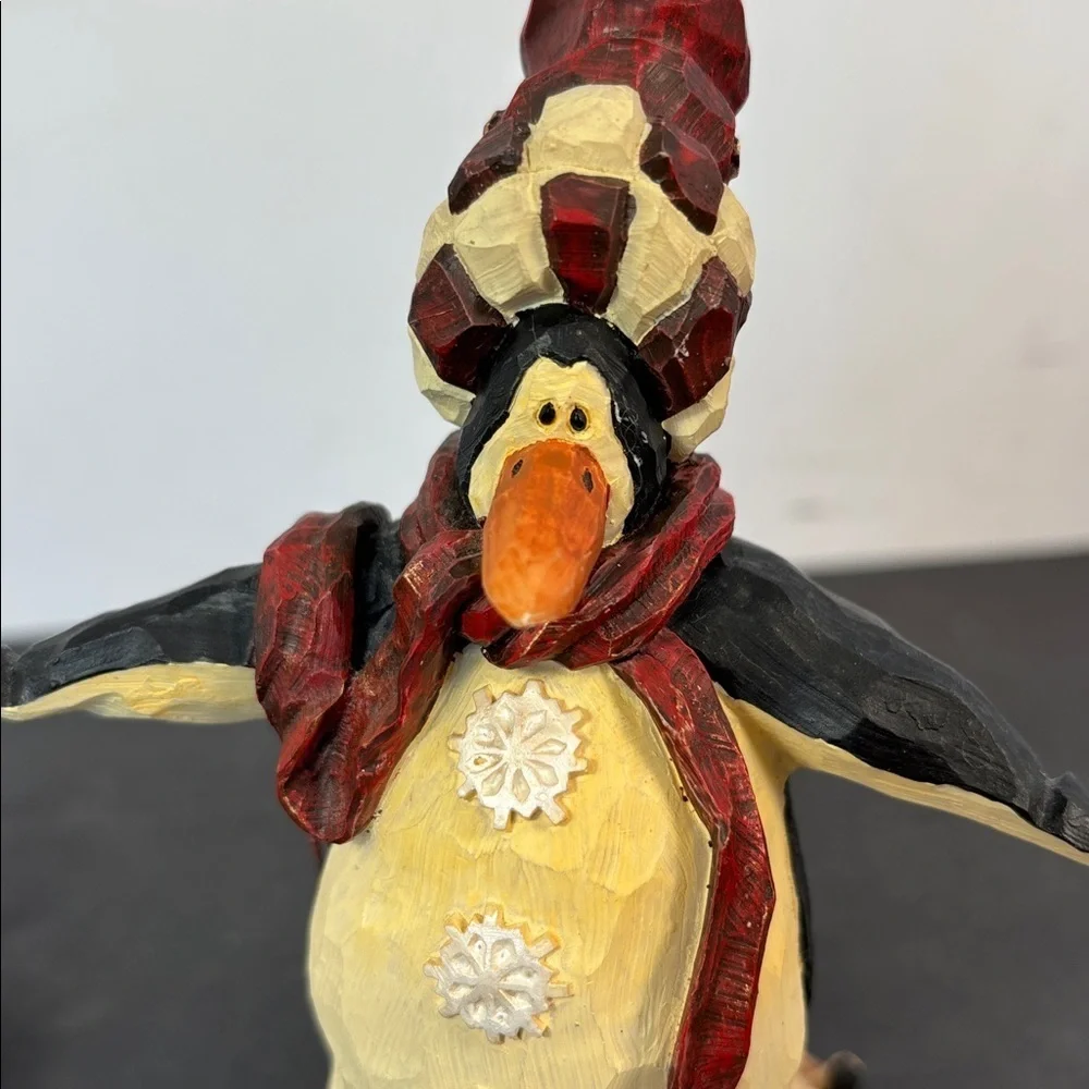 Boyds Carvers Choice Penguin “Snortin’ Jack Fishbreath” Figurine 1999